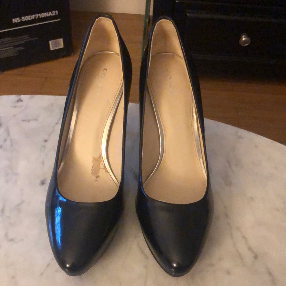 Black Coach heels